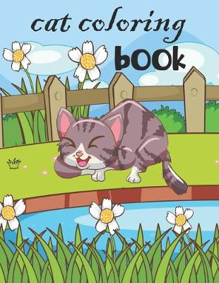 Book cover for Cat Coloring Book