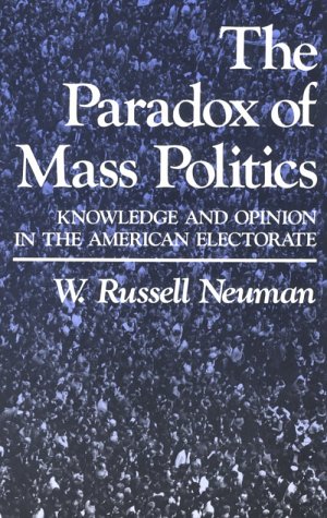 Book cover for Paradox of Mass Politics