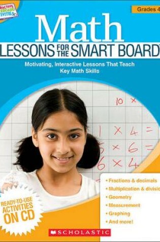 Cover of Math Lessons for the Smart Board(tm) Grades 4-6