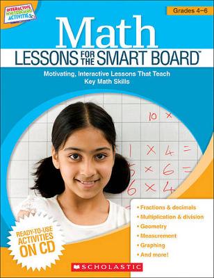 Cover of Math Lessons for the Smart Board(tm) Grades 4-6