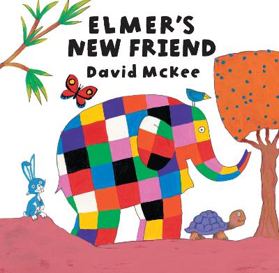 Book cover for Elmer's New Friend