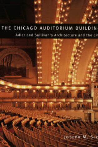 Cover of The Chicago Auditorium Building