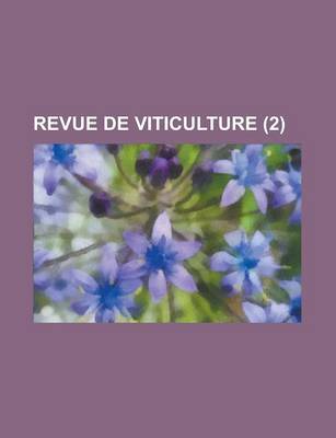 Book cover for Revue de Viticulture (2 )