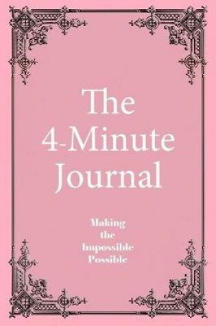 Cover of The 4-Minute Journal - Undated Pale Pink