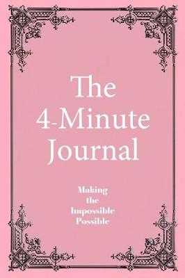 Book cover for The 4-Minute Journal - Undated Pale Pink