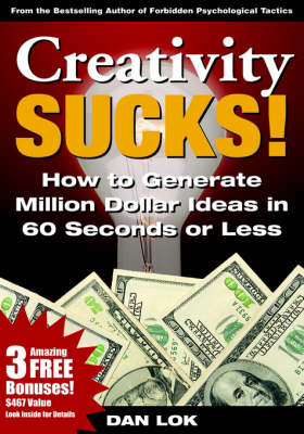 Book cover for Creativity Sucks! Sub-title