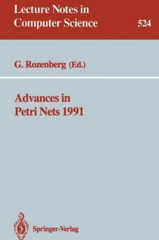 Cover of Advances in Petri Nets 1991
