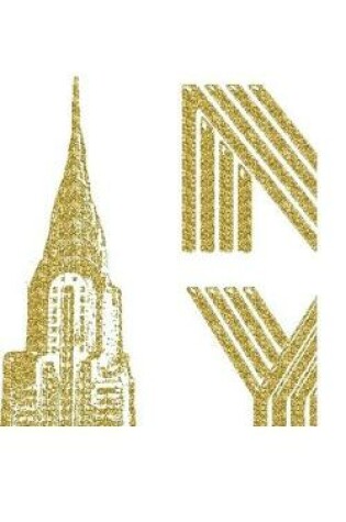Cover of ICONIC Gold Chrysler Building sir Michael Drawing Journal