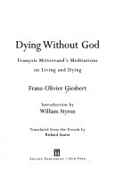 Book cover for Dying Without God