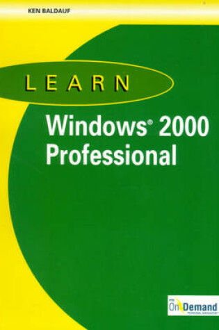 Cover of Learn Windows 2000 with CD