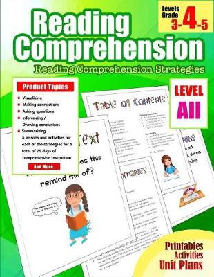 Book cover for Reading Comprehension 4th Grade