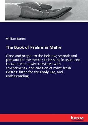 Book cover for The Book of Psalms in Metre