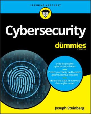 Book cover for Cybersecurity For Dummies