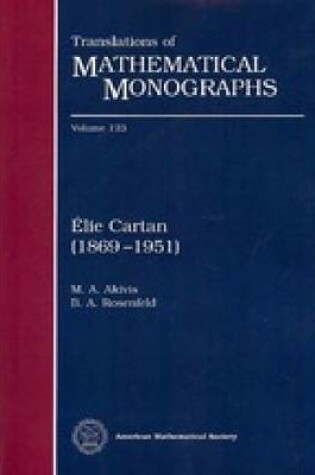 Cover of Elie Cartan (1869-1951)