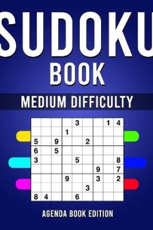 Cover of Sudoku Book Medium Difficulty