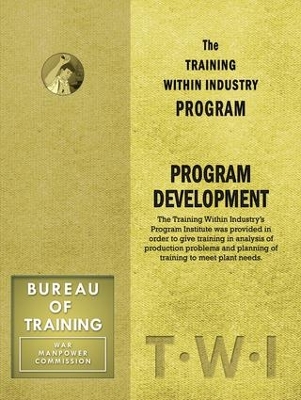 Book cover for TWI Program Development