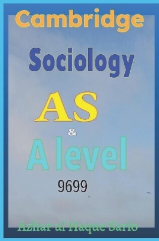 Cover of Cambridge Sociology