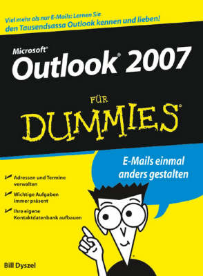 Book cover for Outlook 2007 für Dummies