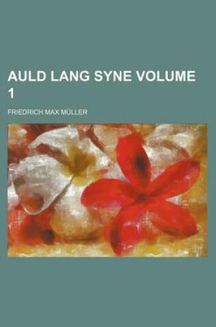 Cover of Auld Lang Syne Volume 1