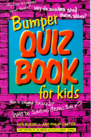 Cover of Bumper Quiz Book for Kids