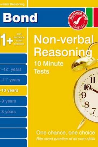 Cover of Bond 10 Minute Tests Non-Verbal Reasoning 9-10 Years