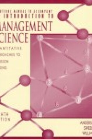 Cover of Solution Book to an Introduction to Management Science