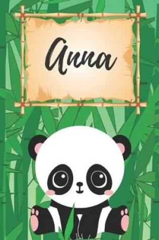 Cover of Anna Notizbuch Panda / Malbuch / Kritzelbuch / Tagebuch / Journal / DIN A5 / Geschenke