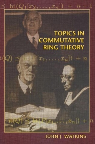 Cover of Topics in Commutative Ring Theory