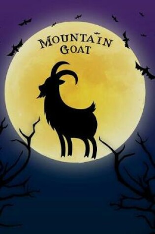Cover of Mountain Goat Notebook Halloween Journal