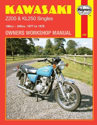 Book cover for Kawasaki Z200 & KL250 Singles