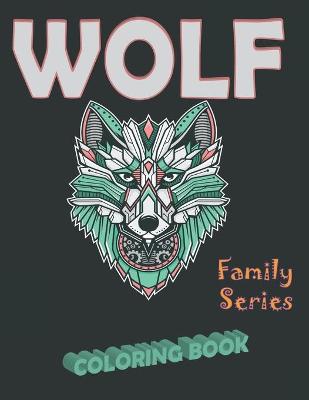 Cover of Wolf Coloring Book