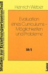 Book cover for Evaluation Eines Curriculums - Moeglichkeiten Und Probleme