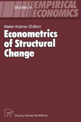 Cover of Econometrics of Structural Change