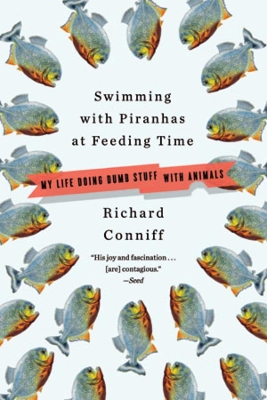 Book cover for Swimming with Piranhas at Feeding Time