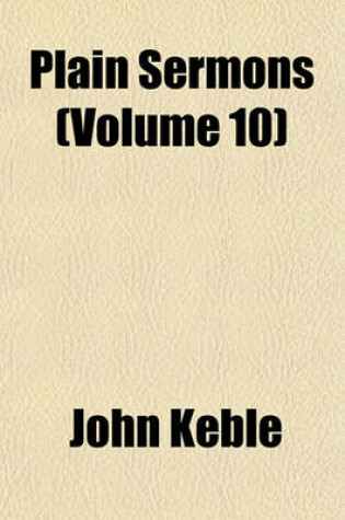 Cover of Plain Sermons (Volume 10)