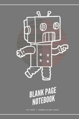 Cover of Blank Page Notebook