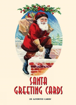 Book cover for Santa Greeting Cards