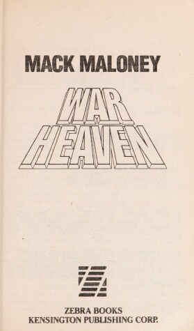 Book cover for War Heaven