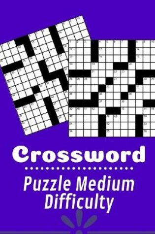 Cover of Crossword Puzzle Medium Difficulty