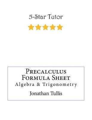 Cover of Precalculus Formula Sheet