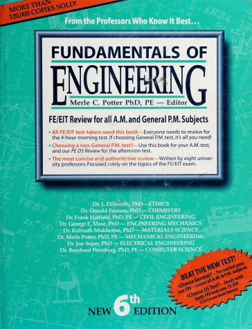 Book cover for Fundamentals of Engineering