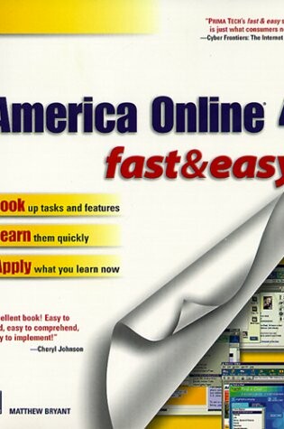 Cover of America Online 4.0 Fast and Easy