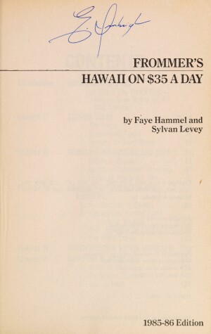 Book cover for Hawaii on Thirty-Five Dollars a Day