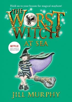 Book cover for The Worst Witch at Sea: #4