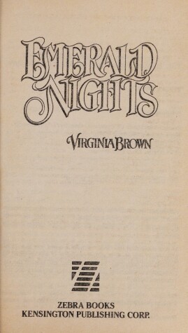 Book cover for Emerald Nights