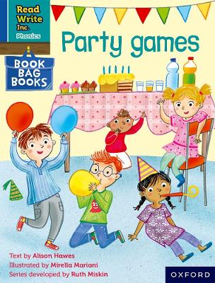 Book cover for Read Write Inc. Phonics: Party games (Blue Set 6 Book Bag Book 7)