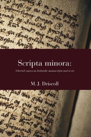 Cover of Scripta Minora