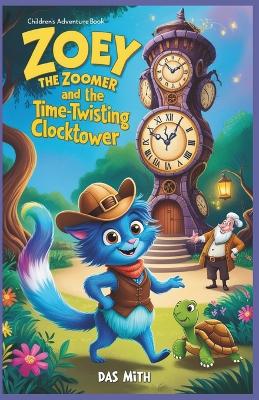 Book cover for Zoey and the Time-Twisting Clocktower