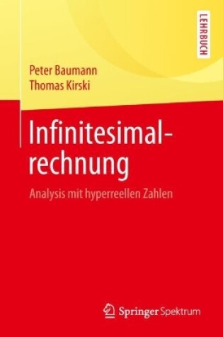 Cover of Infinitesimalrechnung
