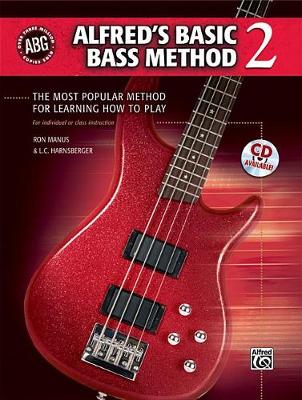 Book cover for Alfred's Basic Bass Method, Book 2